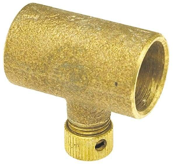 NIBCO - 1" Cast Copper Pipe Drain Coupling - C x C, Pressure Fitting - Benchmark Tooling