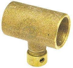 NIBCO - 1" Cast Copper Pipe Drain Coupling - C x C, Pressure Fitting - Benchmark Tooling