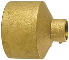 NIBCO - 3 x 1" Cast Copper Pipe Reducer Coupling - C x C, Pressure Fitting - Benchmark Tooling