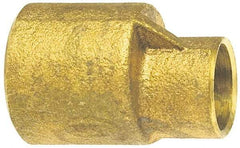 NIBCO - 1-1/4 x 3/4" Cast Copper Pipe Eccentric Coupling - C x C, Pressure Fitting - Benchmark Tooling