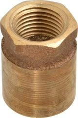 NIBCO - 1 x 1/2" Cast Copper Pipe Adapter - FTG x F, Pressure Fitting - Benchmark Tooling