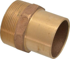 NIBCO - 2" Cast Copper Pipe Adapter - FTG x M, Pressure Fitting - Benchmark Tooling