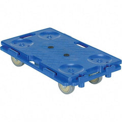 Vestil - 250 Lb Capacity Plastic Dolly - 26" Long x 16" Wide - Benchmark Tooling