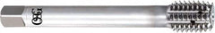 OSG - 7/16-20 UNF 2B H8 Thread Limit Modified Bottoming Thread Forming Tap - Cobalt, TiCN Finish, 100mm OAL, 1-7/16" Thread Length, Right Hand Thread, Series 16050 - Benchmark Tooling