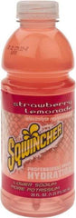 Sqwincher - 20 oz Bottle Strawberry Lemonade Activity Drink - Ready-to-Drink - Benchmark Tooling