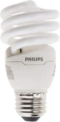 Philips - 13 Watt Fluorescent Residential/Office Medium Screw Lamp - 4,100°K Color Temp, 900 Lumens, 120 Volts, EL/mDT, 10,000 hr Avg Life - Benchmark Tooling