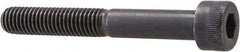 Made in USA - M8x1.25 Metric Coarse Hex Socket Drive, Socket Cap Screw - Grade 12.9 Alloy Steel, Black Oxide Finish, Partially Threaded, 60mm Length Under Head - Benchmark Tooling