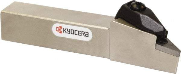 Kyocera - DVJN, Left Hand Cut, 93° Lead Angle, 3/4" Shank Height x 3/4" Shank Width, Negative Rake Indexable Turning Toolholder - 4-1/2" OAL, VN.. 33 Insert Compatibility, Series DVJN - Benchmark Tooling