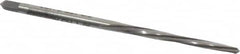 Alvord Polk - #6/0 Pin, 0.081" Diam, 0.0611" Small End, 0.0938" Diam Straight Shank, 15/16" Flute, Taper Pin Reamer - Benchmark Tooling