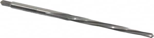 Alvord Polk - #5/0 Pin, 0.0966" Diam, 0.0719" Small End, 0.1094" Diam Straight Shank, 1-3/16" Flute, Taper Pin Reamer - Benchmark Tooling