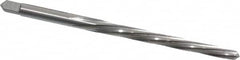 Alvord Polk - #0 Pin, 0.1638" Diam, 0.1287" Small End, 0.1719" Diam Straight Shank, 1-11/16" Flute, Taper Pin Reamer - Benchmark Tooling