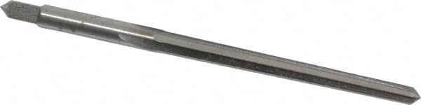 Alvord Polk - #2/0 Pin, 0.1462" Diam, 0.1137" Small End, 0.1562" Diam Straight Shank, 1-9/16" Flute, Taper Pin Reamer - Benchmark Tooling