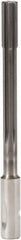 Seco - 12.03mm Solid Carbide 6 Flute Chucking Reamer - Straight Flute, 10mm Straight Shank, 145mm OAL - Benchmark Tooling