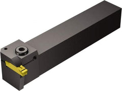 Sandvik Coromant - G123, Left Hand, 8.13mm Max Depth of Cut, Indexable Grooving Tool Holder - N123K2-0600-0004-TF Insert Compatibility, 1" Shank Height, 1" Shank Width, 6" OAL - Benchmark Tooling