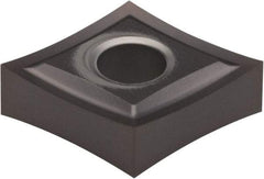 Kennametal - CNGP433 03 Grade KCU10 Carbide Turning Insert - AlTiN Finish, 80° Diamond, 1/2" Inscr Circle, 3/16" Thick, 3/64" Corner Radius - Benchmark Tooling