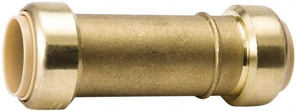 Value Collection - 3/4" Tube OD, 7/8 Standard Lead Free Brass Push-to-Connect Tube Union - Tube to Tube Connection, 200 Max psi, EPDM O-Ring - Benchmark Tooling
