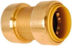 Value Collection - 3/4 x 1/2" Tube OD, 5/8 Standard Lead Free Brass Push-to-Connect Tube Union - Tube to Tube Connection, 200 Max psi, EPDM O-Ring - Benchmark Tooling