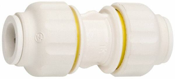 Value Collection - 3/8" OD, Polysulfone Push-to-Connect Union - 250 Max psi, White - Benchmark Tooling
