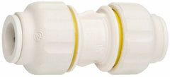 Value Collection - 3/8" OD, Polysulfone Push-to-Connect Union - 250 Max psi, White - Benchmark Tooling