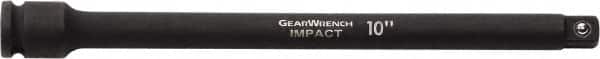 GearWrench - 3/4" Drive Standard Socket Extension - 10" OAL, Black Finish - Benchmark Tooling