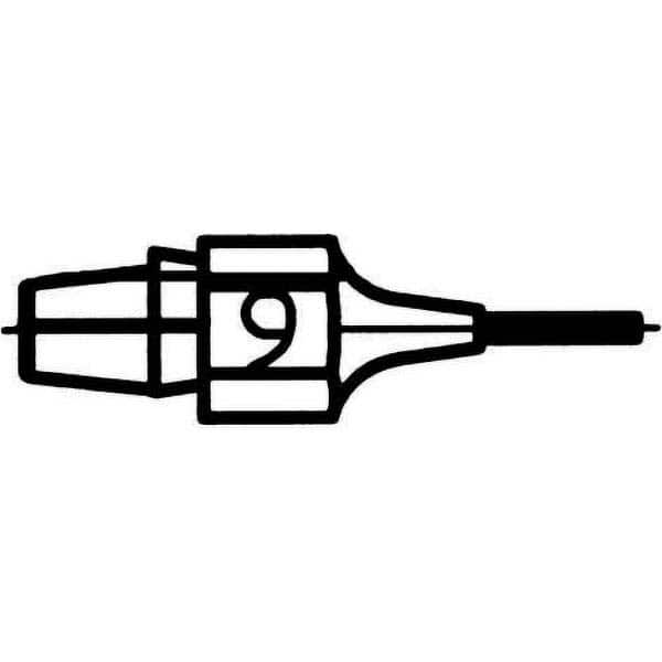 Weller - Soldering Iron Tips; Type: Desoldering Tip ; For Use With: DSX80; DXV80 ; Point Size: 0.7000 (Decimal Inch); Tip Diameter: 1.800 (Inch); Tip Diameter: 1.800 (mm) - Exact Industrial Supply