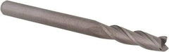 M.A. Ford - 1/8", 1/2" LOC, 1/8" Shank Diam, 1-1/2" OAL, 3 Flute, Solid Carbide Square End Mill - Single End, Uncoated, 30° Helix, Centercutting, Right Hand Cut, Right Hand Flute, Series 116 - Benchmark Tooling