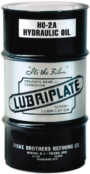 Lubriplate - 16 Gal Drum, Mineral Hydraulic Oil - SAE 30, ISO 100, 94.38 cSt at 40, 11 cSt at 100°C - Benchmark Tooling