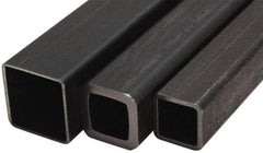 Value Collection - 1-1/2 Inch Square x 6 Ft. Long, Low Carbon Steel, Square Welded Tube - 0.06 Inch Wall Thickness, Low Carbon Grade - Benchmark Tooling