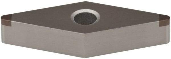 Hertel - 2SH-VNGA332 Grade HT630BN PCBN Turning Insert - Uncoated, 35° Diamond, 3/8" Inscr Circle, 3/16" Thick, 1/32" Corner Radius - Benchmark Tooling
