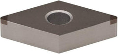 Sumitomo - 2NU-DNGA432 Grade BN2000 PCBN Turning Insert - Uncoated, 55° Diamond, 1/2" Inscr Circle, 3/16" Thick, 1/32" Corner Radius - Benchmark Tooling