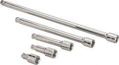 Paramount - 1/2" Drive Socket Wobble Extension Set - 5 Pieces, Includes 2, 3, 5, 10, 15" Lengths - Benchmark Tooling