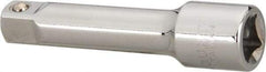 Paramount - 3/8" Drive Standard Socket Extension - 3" OAL, Chrome Finish - Benchmark Tooling