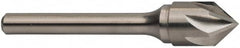 Keo - 5 Piece, 1/4 to 3/4" Head Diam, 60° Included Angle, Single End Countersink Set - Benchmark Tooling