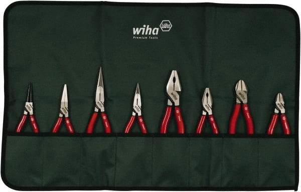 Wiha - 8 Piece Cutting Plier Set - Comes in Box - Benchmark Tooling