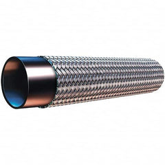 Parker - 5/8" ID x 3/4" OD, 1,200 psi Work Pressure Hydraulic Hose - 6-1/2" Radius, PTFE, -100°F to 450°F - Benchmark Tooling