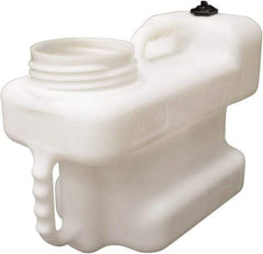 Trico - 384 oz Capacity Polyethylene Oil Storage System - 4-7/8" Mouth OD, Opaque - Benchmark Tooling