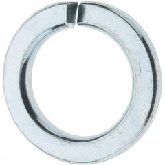 Value Collection - M30, 30.5mm ID, 48.2mm OD, 6mm Thick Split Lock Washer - Grade 8 Spring Steel, Zinc-Plated Finish, 30.5mm Min ID, 31.7mm Max ID, 48.2mm Max OD - Benchmark Tooling