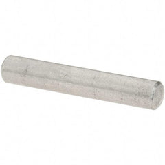 Value Collection - 1/8" Diam x 3/4" Pin Length 18-8 Stainless Steel Standard Dowel Pin - Bright Finish - Benchmark Tooling