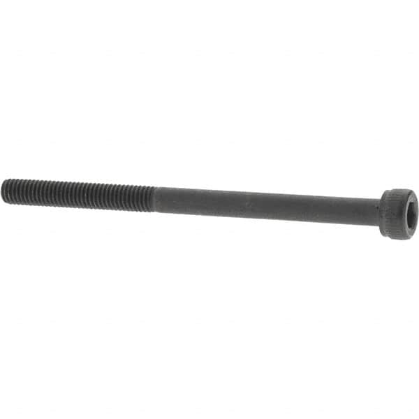 Value Collection - M3x0.50 Metric Coarse Hex Socket Drive, Socket Cap Screw - Grade 12.9 Alloy Steel, Black Oxide Finish, Partially Threaded, 45mm Length Under Head - Benchmark Tooling