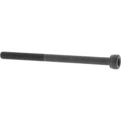 Value Collection - M3x0.50 Metric Coarse Hex Socket Drive, Socket Cap Screw - Grade 12.9 Alloy Steel, Black Oxide Finish, Partially Threaded, 45mm Length Under Head - Benchmark Tooling