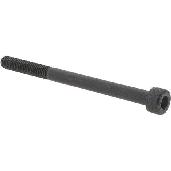 Value Collection - M5x0.80 Metric Coarse Hex Socket Drive, Socket Cap Screw - Grade 12.9 Alloy Steel, Black Oxide Finish, Partially Threaded, 65mm Length Under Head - Benchmark Tooling