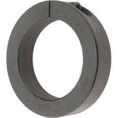 Value Collection - 2-7/16" Bore, Steel, One Piece One Piece Split Shaft Collar - 3-1/2" Outside Diam, 3/4" Wide - Benchmark Tooling