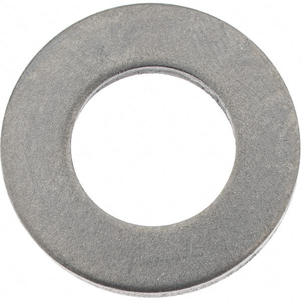 Value Collection - M10 Screw, Steel Standard Flat Washer - 10.5mm ID x 20mm OD, 2mm Thick, Zinc-Plated Finish - Benchmark Tooling