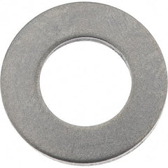 Value Collection - M10 Screw, Steel Standard Flat Washer - 10.5mm ID x 20mm OD, 2mm Thick, Zinc-Plated Finish - Benchmark Tooling