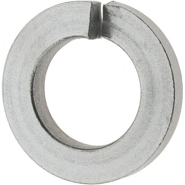 Value Collection - 1/2", 1/8" Thick Split Lock Washer - 316 Stainless Steel, 0.506" Min ID, 0.518" Max ID, 0.873" Min OD, 0.883" Max OD - Benchmark Tooling