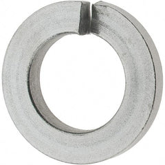 Value Collection - 1/2", 1/8" Thick Split Lock Washer - 316 Stainless Steel, 0.506" Min ID, 0.518" Max ID, 0.873" Min OD, 0.883" Max OD - Benchmark Tooling