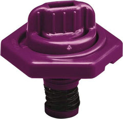 Trico - 4 Gal Capacity Polyethylene Oil Storage System - 7" Straight Spout, Purple - Benchmark Tooling