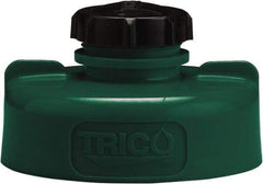 Trico - 4 Gal Capacity Polyethylene Oil Storage System - Dark Green - Benchmark Tooling