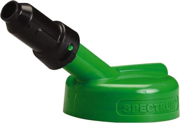 Trico - 4 Gal Capacity Polyethylene Oil Storage System - 1" Tip OD, 7" Straight Spout, Green - Benchmark Tooling