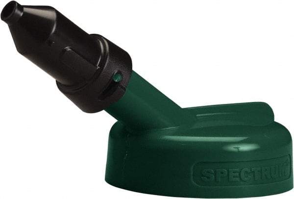 Trico - 4 Gal Capacity Polyethylene Oil Storage System - 1/2" Tip OD, 7" Straight Spout, Dark Green - Benchmark Tooling